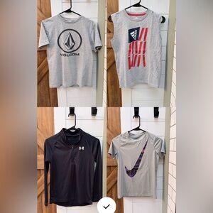 Volcom, Adidas, Under Armour and Nike T-Shirts Bundle